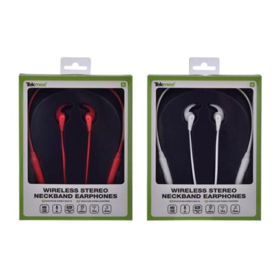 Tekmee Wireless Stereo Neckband Earphones